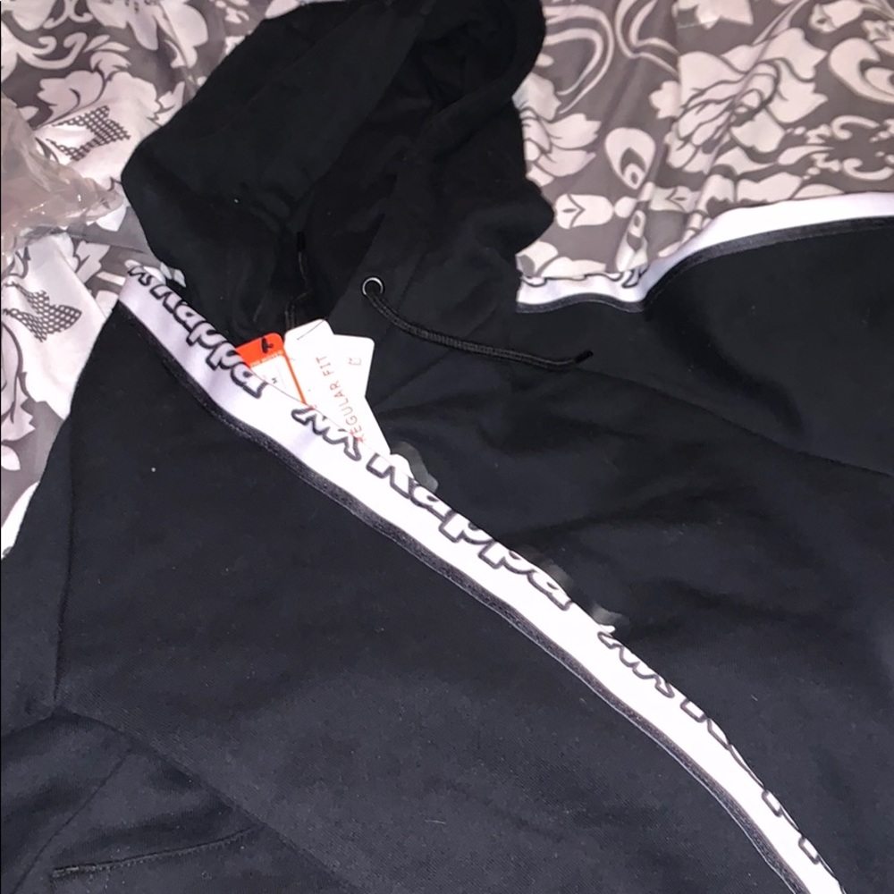 Kappa Sweater Black & White